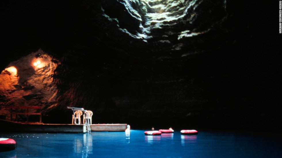 Subterranean pool from 127 Hours